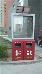 200臺(tái)太陽(yáng)能廣告垃圾箱